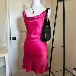 Silk Maison Pink Mini Dress